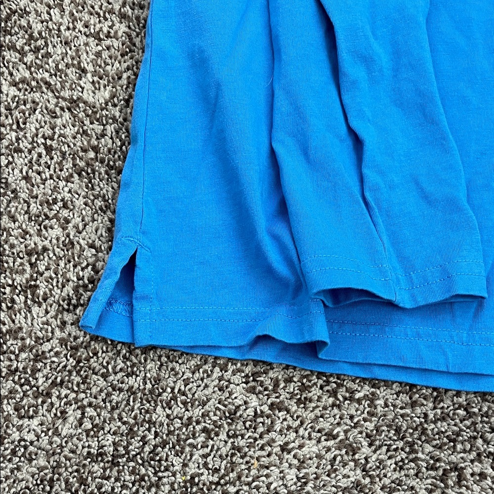 Primary Bright Blue Long Sleeve Tee - Picture 4 of 4